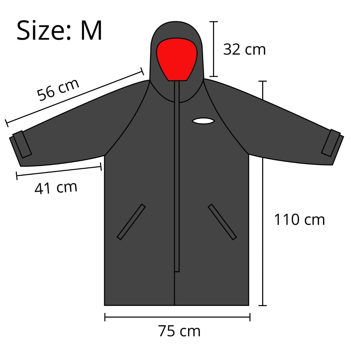 Sup Conwy - Medium Changing Robe Full Zip | Conwy Kayaks