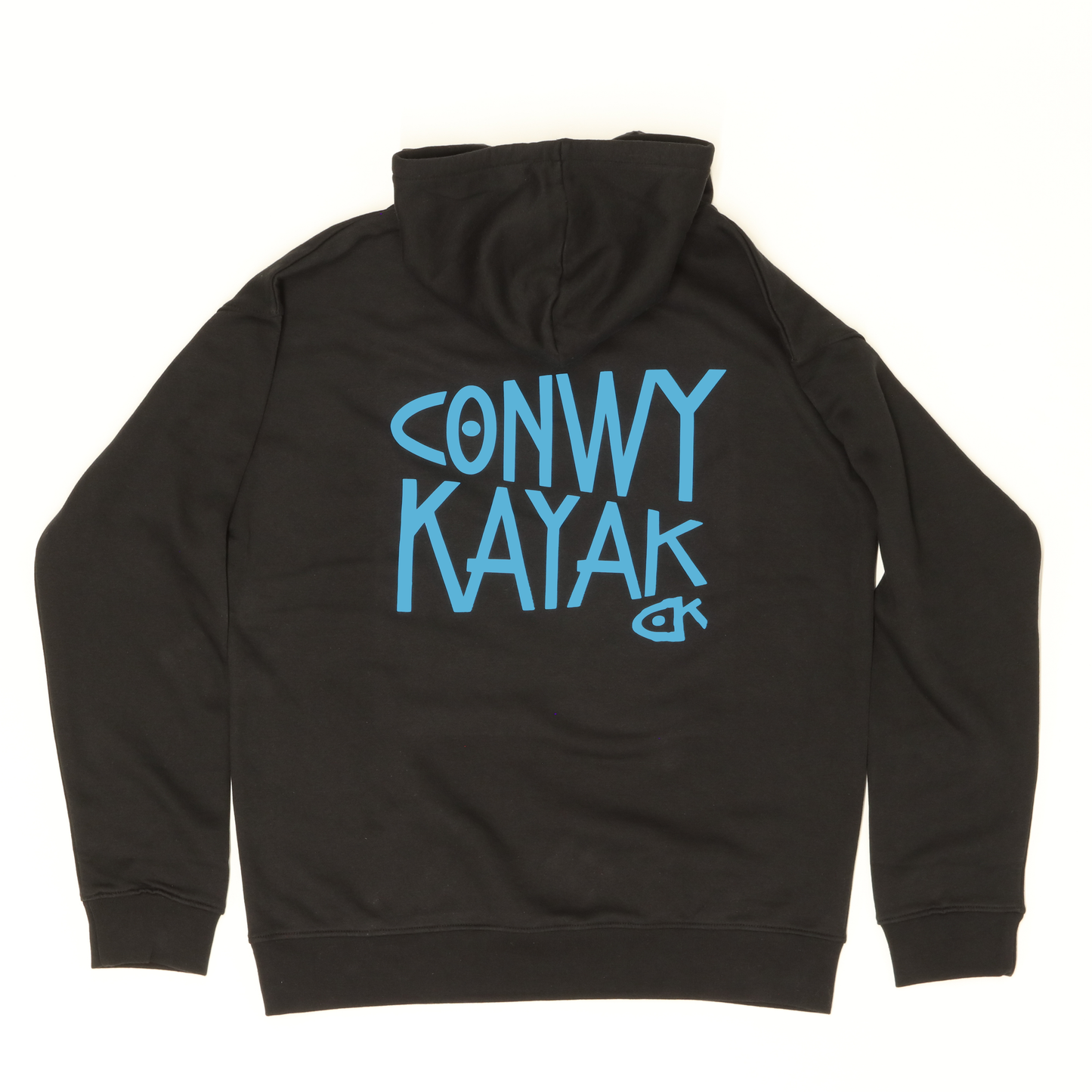 Conwy Kayak - Black Hoodie | Conwy Kayaks