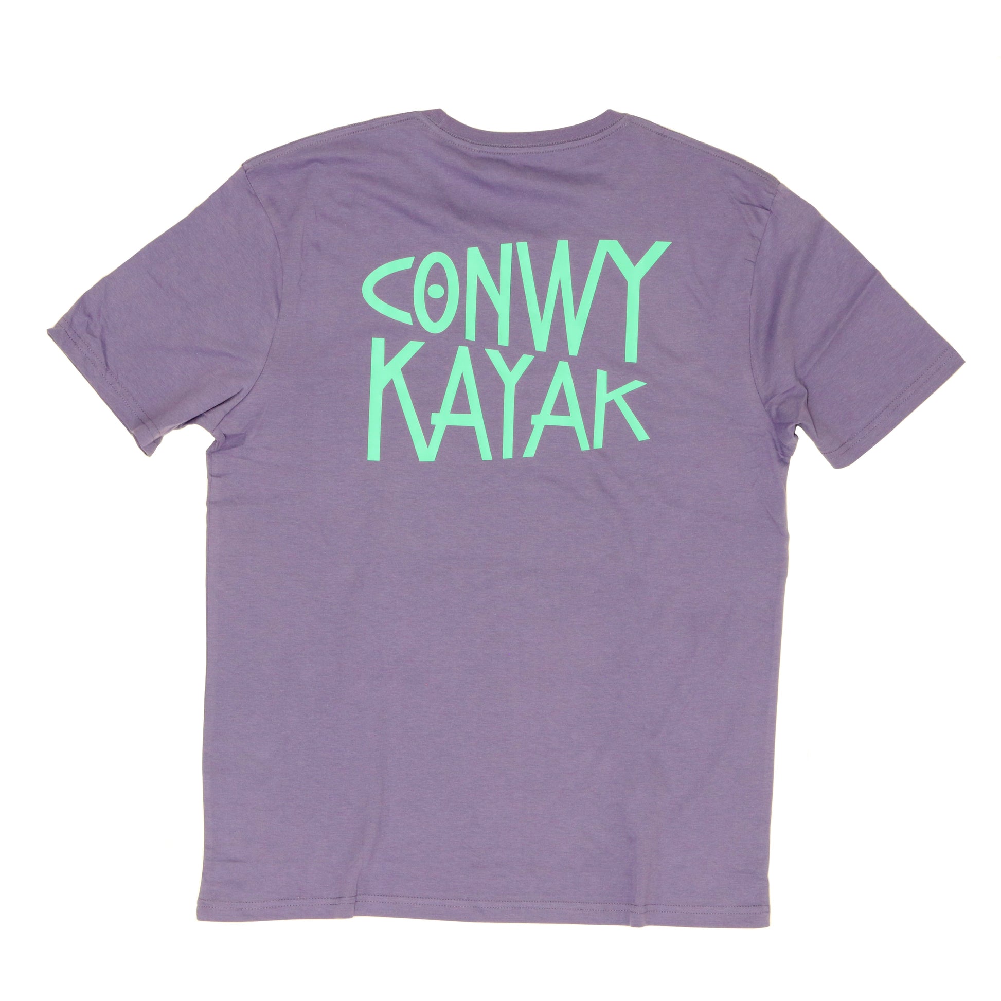 Conwy Kayak - Purple Short Sleeve T-shirt | Conwy Kayaks