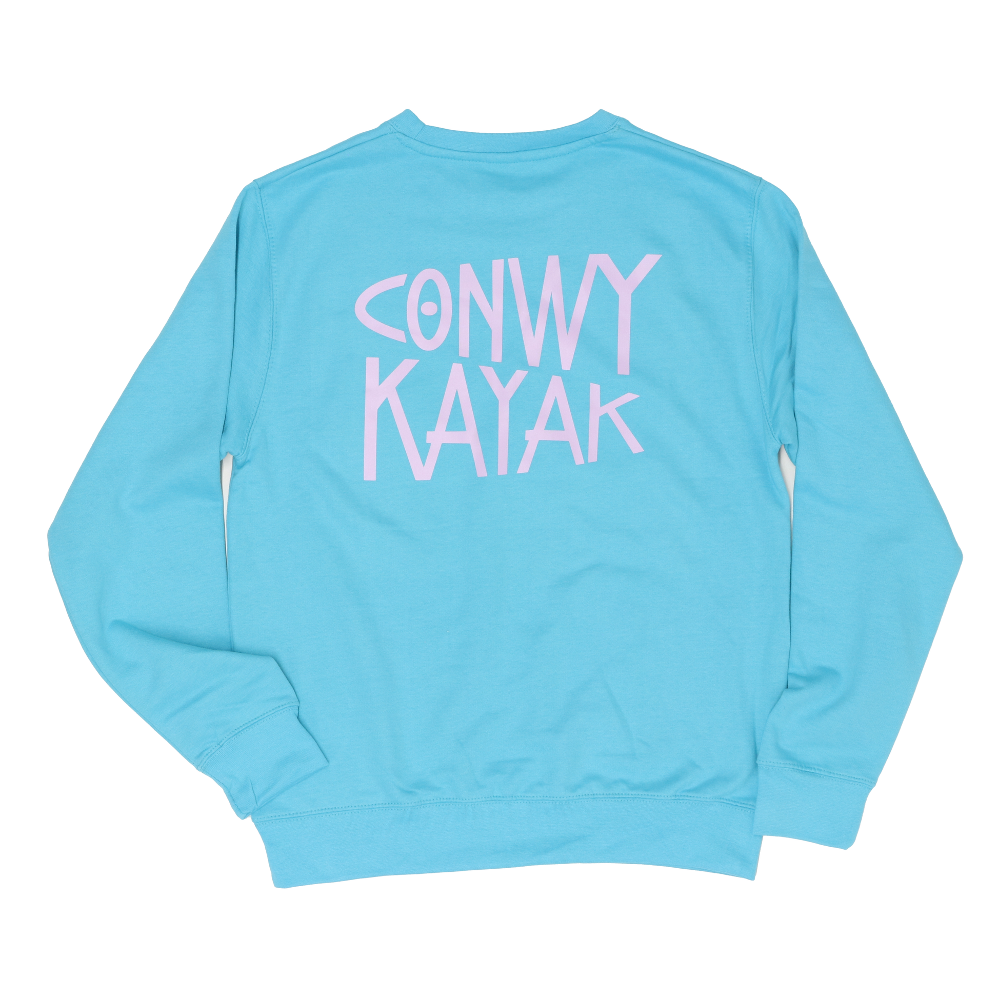 Conwy Kayak - Light Blue Crewneck Jumper | Conwy Kayaks