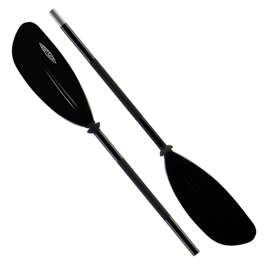 Conwy Kayak - Black 2 Piece Aluminium Kayak Paddle 220cm | Conwy Kayaks