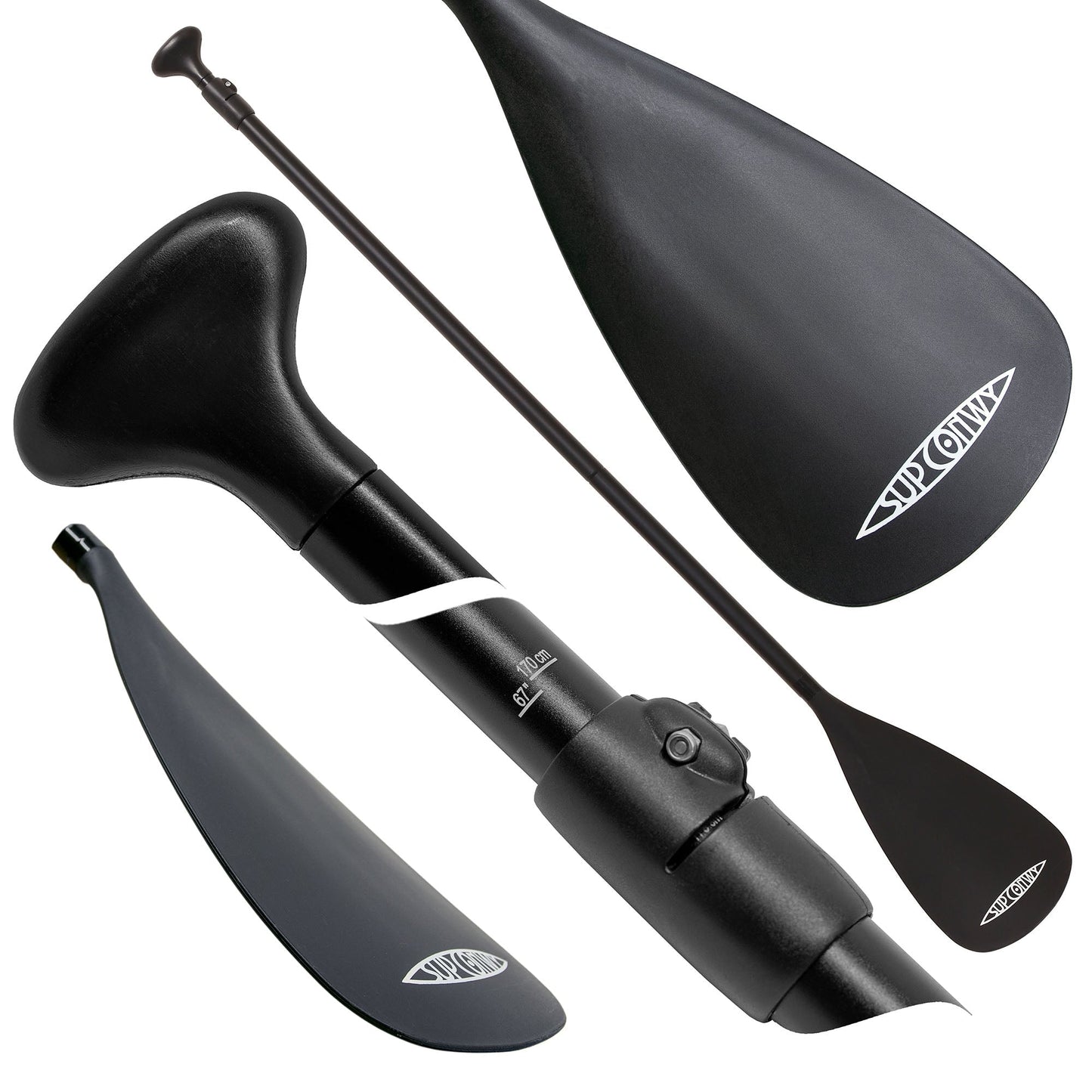 SUP Conwy - 3 Piece Adjustable Stand Up Paddle Board Paddle | Conwy Kayaks