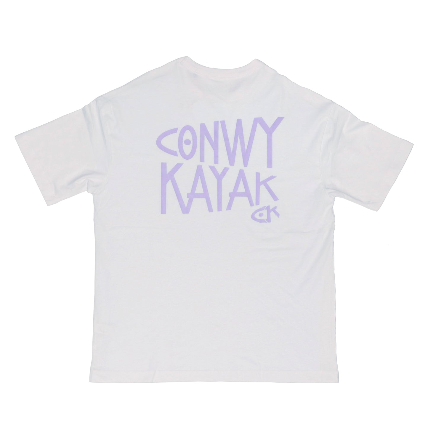 Conwy Kayak - White Oversized T-Shirt - 1