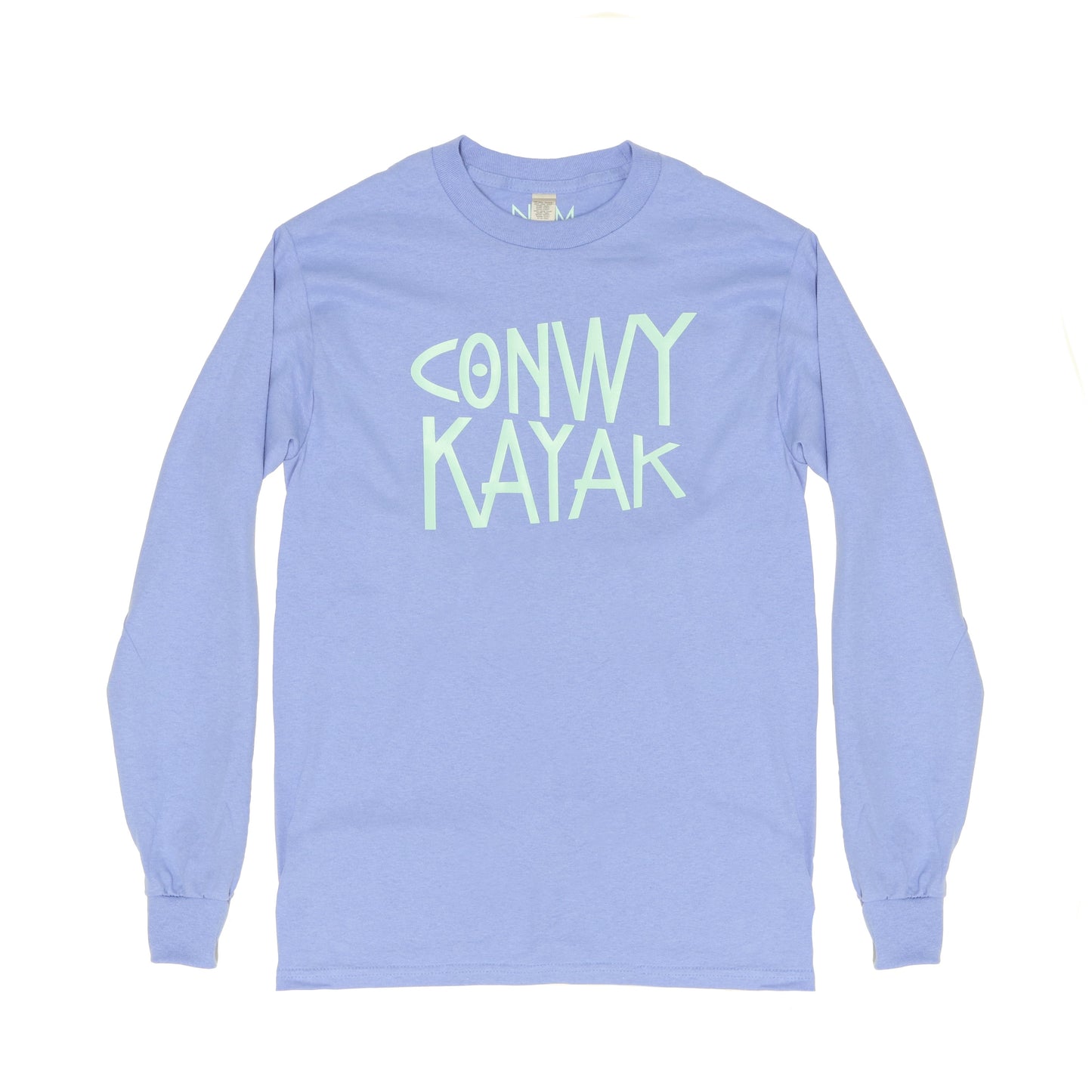 Conwy Kayak - Blue Long Sleeve T-Shirt - 1