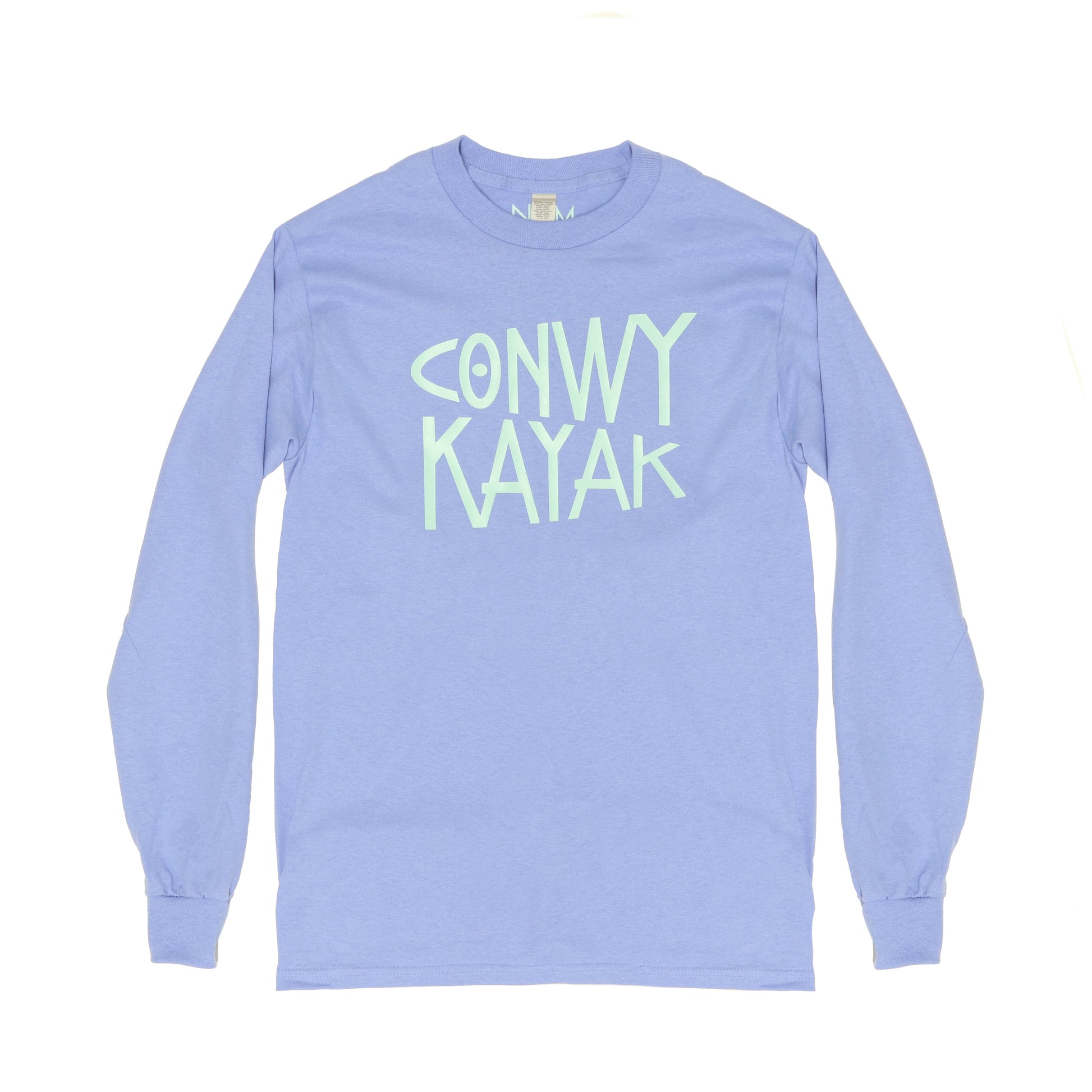 Conwy Kayak - Blue Long Sleeve T-Shirt - 1
