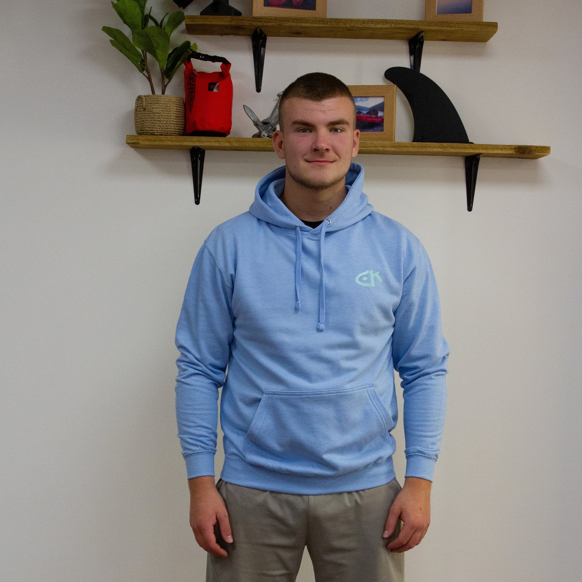 Conwy Kayak - Light Blue Hoodie | Conwy Kayaks