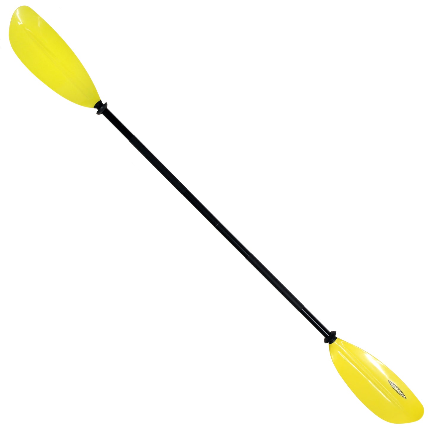 Conwy Kayak - Yellow 2 Piece Aluminium Kayak Paddle - 12